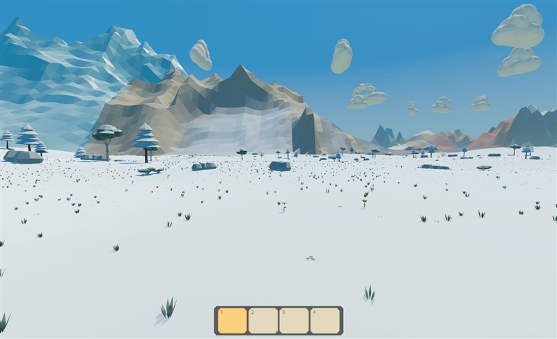 Schneetundra – Spielaufnahme